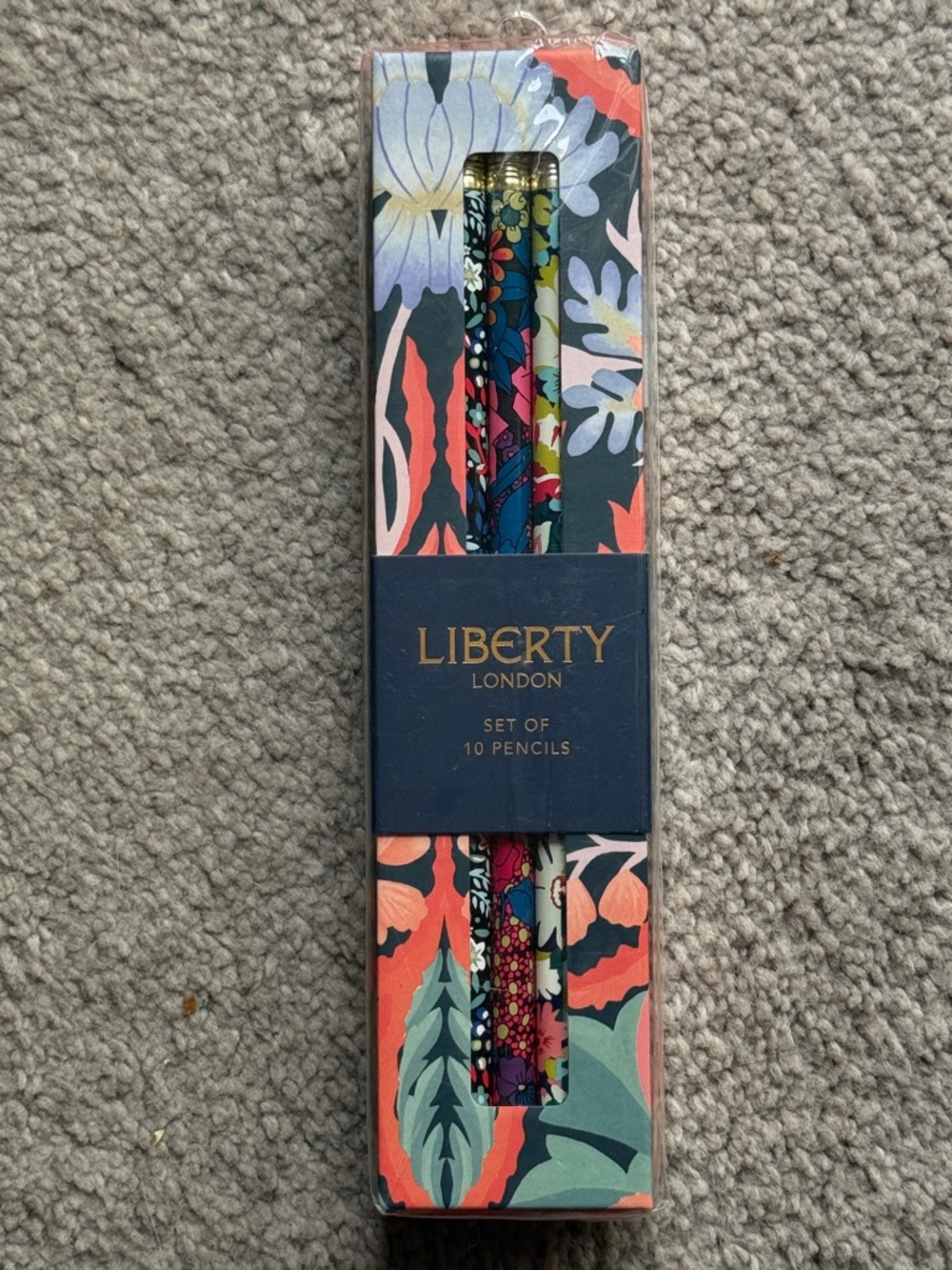 Liberty of London Floral Pencil Set of Ten Pencils! - Picture 5 of 5